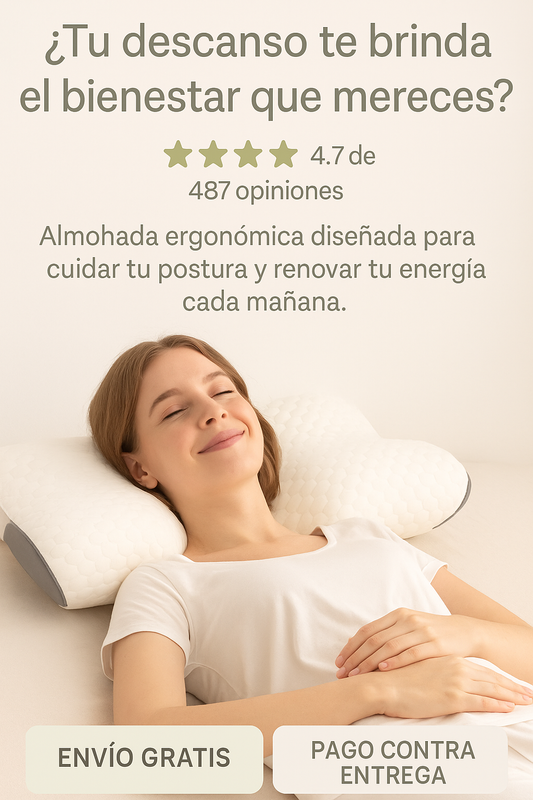 Almohada Ergonomica ConfortPlus