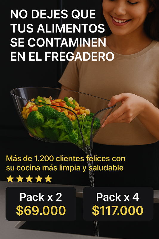 Bowl multi pro PACK x 2 👩⚕️ Protege tu salud, sin bacterias ocultas 🍎