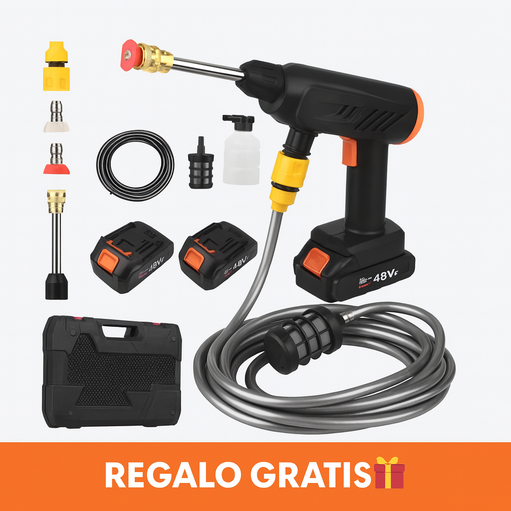 HidroPower Max 🎁 ¡Incluye Batería Extra y Nivel laser 3 funciones, nivel PRO.