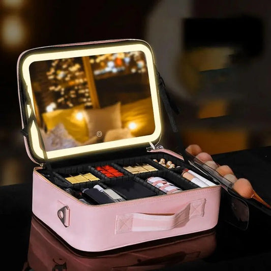 Cosmetiquera Mágica con Espejo LED 1.1