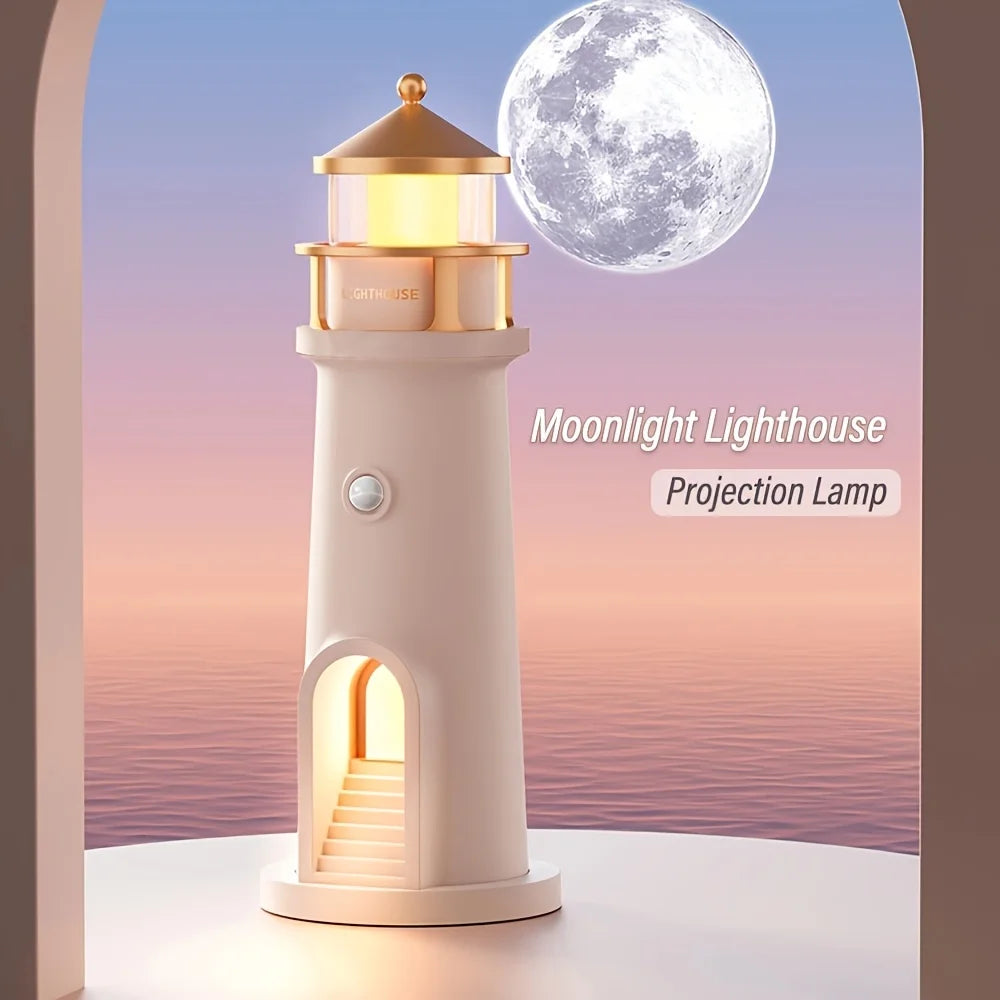 Luz Nocturna de Ensueño (Faro Lunar)