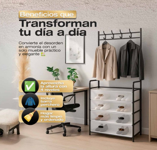 Organizador MultiRack Compacto
