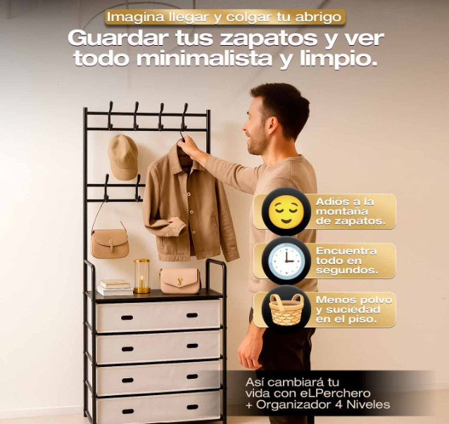 Organizador MultiRack Compacto