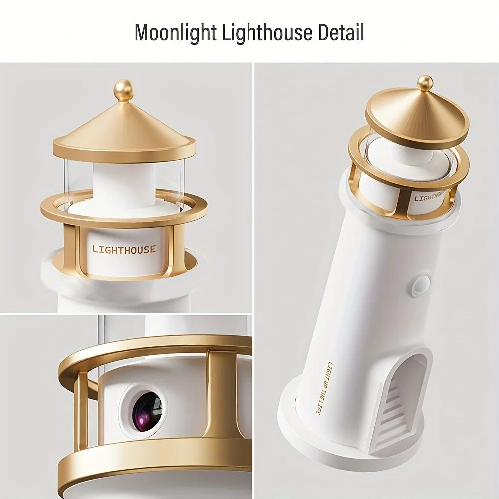 Luz Nocturna de Ensueño (Faro Lunar)