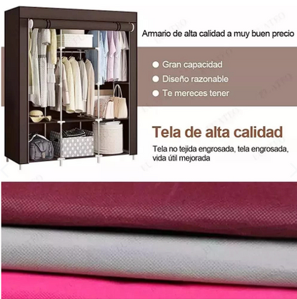 Combo Deluxe: Armario + Zapatero 2 en 1 - Nunca más ropa arrugada ni zapatos regado