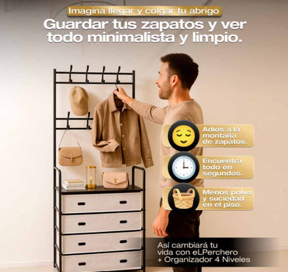 Organizador MultiRack Compacto